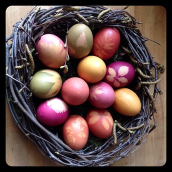 easter eggs, How to dye easter eggs, easter, natural dyes, organic, free range, 