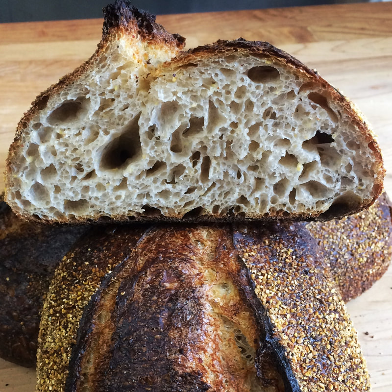 Polenta Sourdough Bread